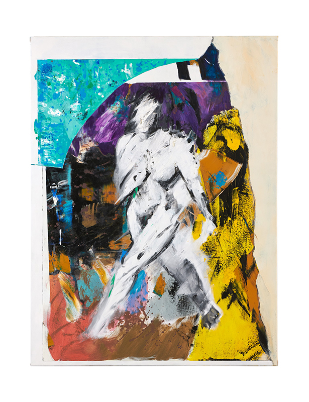 Run III, Oil on canvas, 200 x 150 cm, 2019