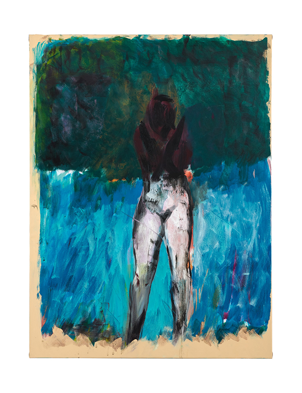 Run IV, Oil on canvas, 200 x 150 cm, 2019