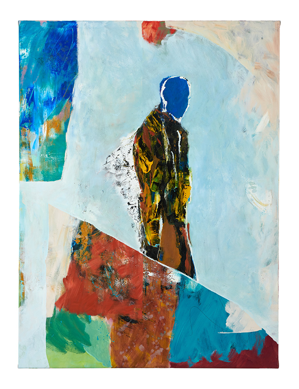 Run V, Oil on canvas, 200 x 150 cm, 2019