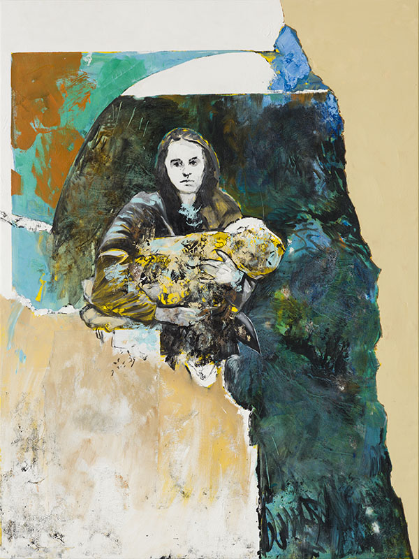 Mother Figure III, Oil on canvas, 200 x 150 cm, 2022
