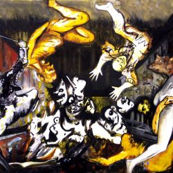 Untitled, 200 x 300 cm, oil on canvas, 2011