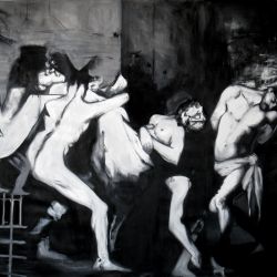 Untitled, 200 x 300cm, oil on canvas, 2010