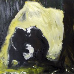 Untitled, 35 x 40 cm, oil on paper, 2012